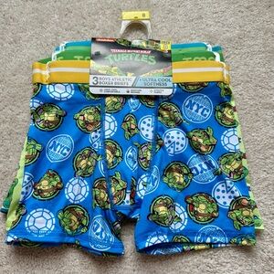 3-pack Teenage Mutant Ninja Turtles Boys' Athletic Boxer Briefs - Boys Size: 8